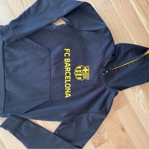 Kids Black FCB Hoodie